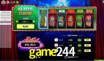 Descubra o Mundo do Cassino Online com game244